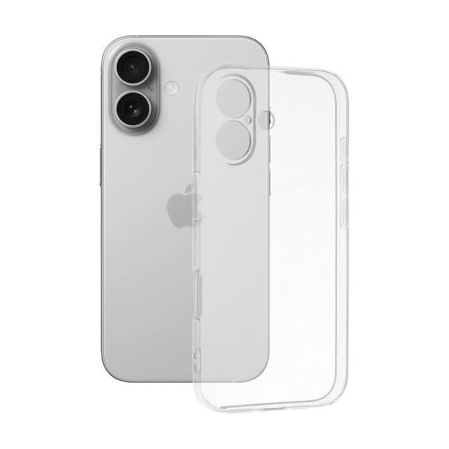 Techsuit Back Cover Σιλικόνης Διάφανο (iPhone 17)