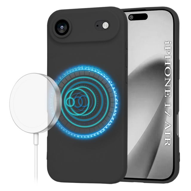 Techsuit Softflex Back Cover Σιλικόνης Μαύρο (iPhone 17 Air)