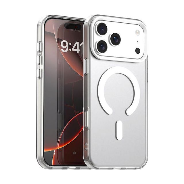 Techsuit Back Cover Πλαστικό / Σιλικόνης Λευκό (iPhone 17 Pro)