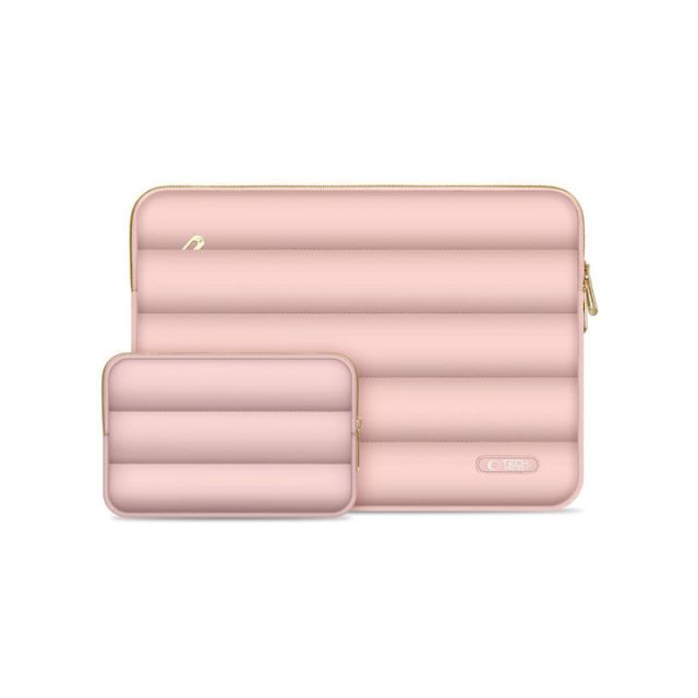 Tech-Protect Puffy Θήκη για Laptop 14" σε Ροζ χρώμα