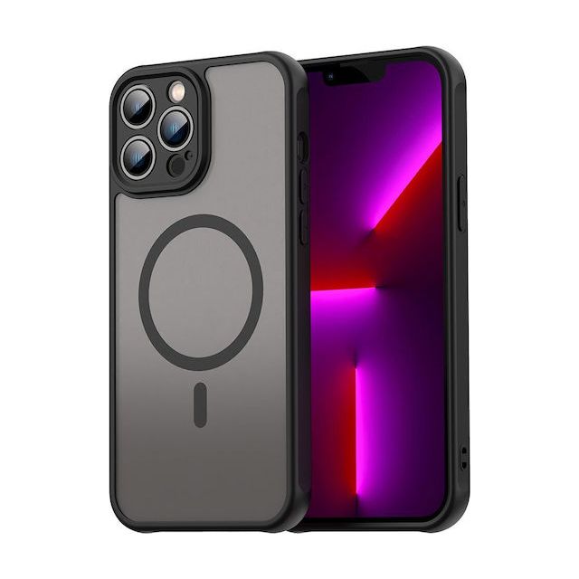 Techsuit Halofrost Ii Magsafe Back Cover Πλαστικό / Σιλικόνης Μαύρο (iPhone 13 Pro)