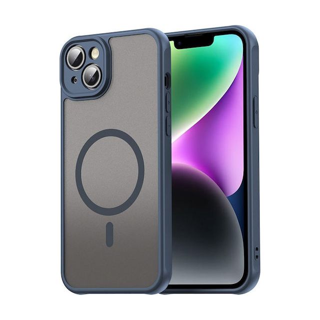 Techsuit Halofrost Ii Magsafe Back Cover Πλαστικό / Σιλικόνης Navy Μπλε (iPhone 14)