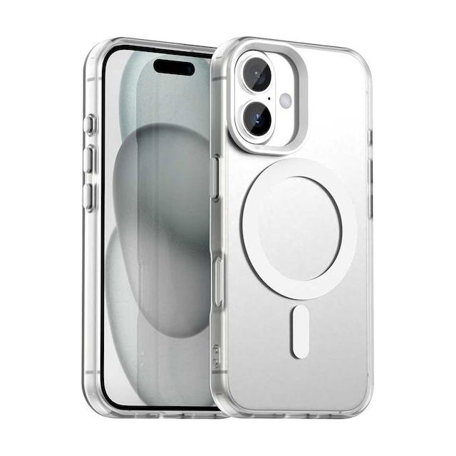 Techsuit Back Cover Σιλικόνης / Πλαστικό Λευκό (iPhone 17)