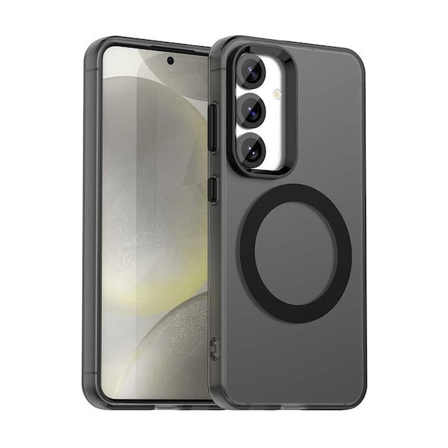 Techsuit Back Cover Σιλικόνης Μαύρο (Galaxy S24)