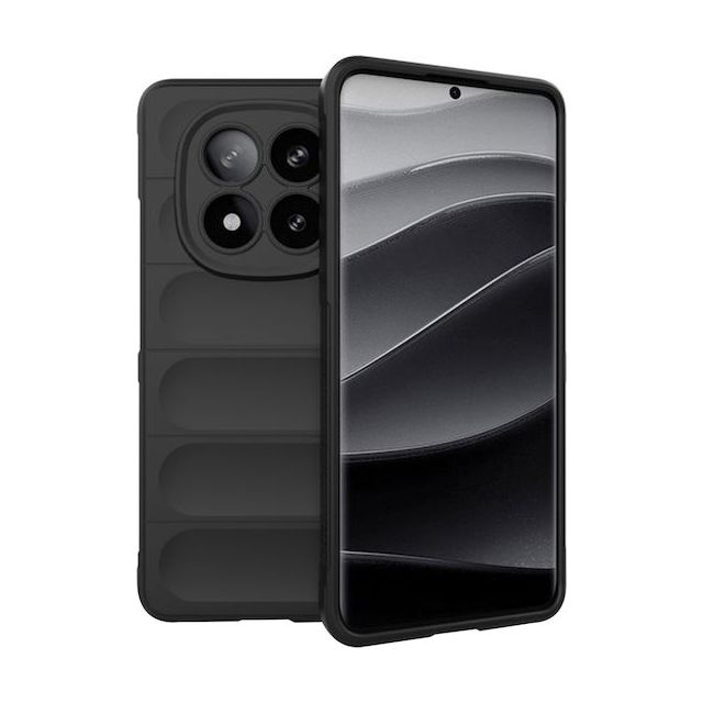 Techsuit Magic Back Cover Σιλικόνης Μαύρο (Redmi Note 14 Pro+)