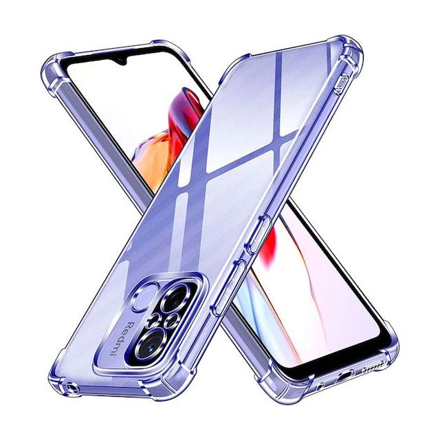 Techsuit Shockproof Back Cover Σιλικόνης Διάφανο (Redmi 12C)