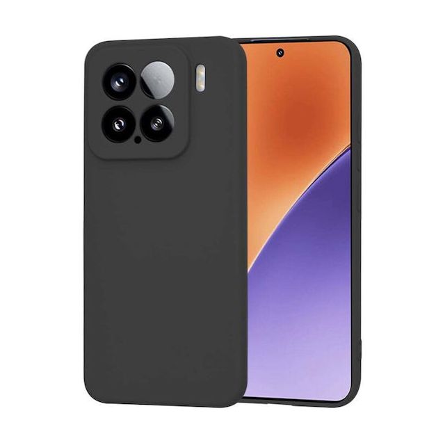 Techsuit Softflex Back Cover Σιλικόνης Μαύρο (Xiaomi 15)