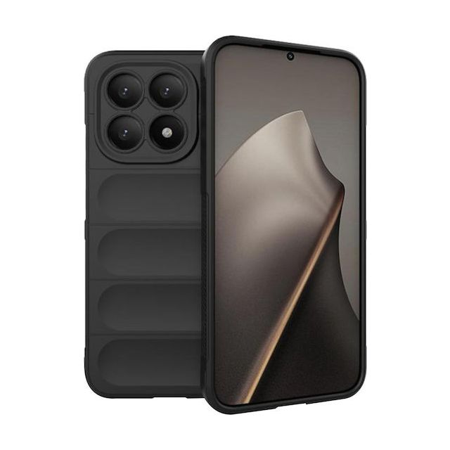 Techsuit Magic Back Cover Σιλικόνης Μαύρο (Xiaomi 15T)