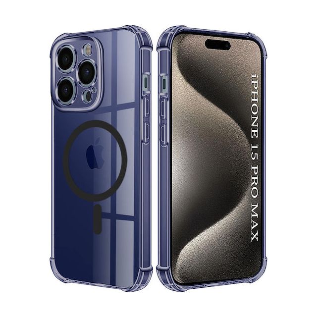 Techsuit Back Cover Σιλικόνης Διάφανο (iPhone 15 Pro Max)