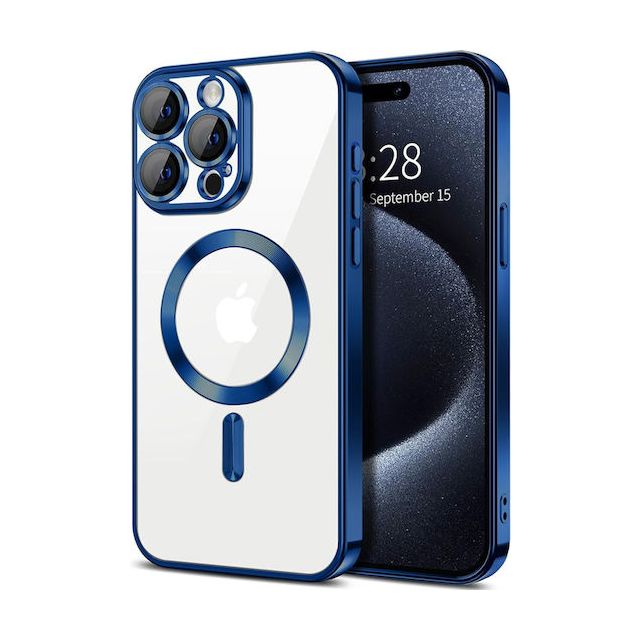 Techsuit Back Cover Σιλικόνης Μπλε (iPhone 16 Pro)
