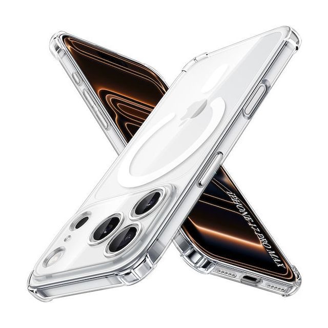 Techsuit Back Cover Σιλικόνης Διάφανο (iPhone 17 Pro Max)