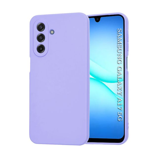 Techsuit Softflex Back Cover Σιλικόνης Μωβ (Galaxy A17)