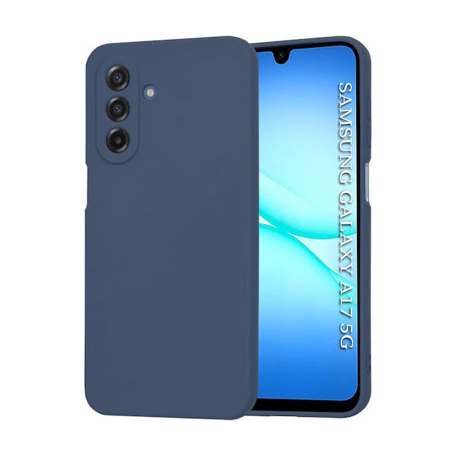 Techsuit Softflex Back Cover Σιλικόνης Navy Μπλε (Galaxy A17)