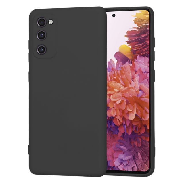 Techsuit Back Cover Σιλικόνης Μαύρο (Galaxy S20 FE)