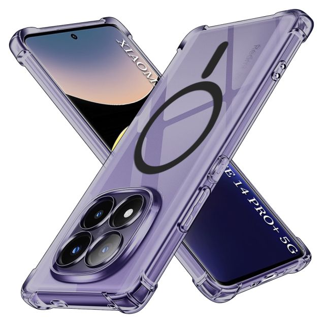 Techsuit Back Cover Σιλικόνης Διάφανο (Redmi Note 14 Pro+)