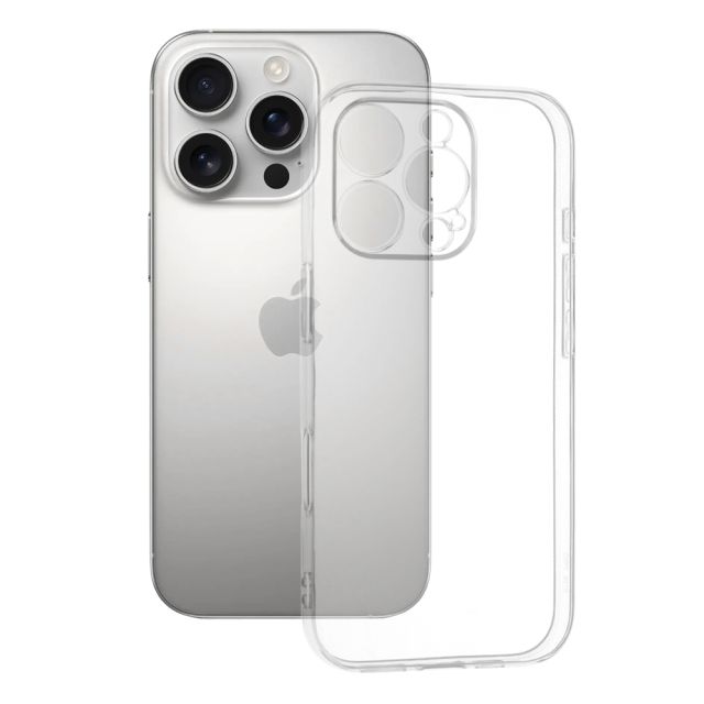 Techsuit Clear Back Cover Σιλικόνης Διάφανο (iPhone 16 Pro)