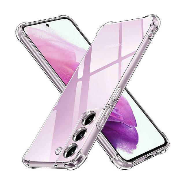 Techsuit Shockproof Clear Back Cover Σιλικόνης Διάφανο (Galaxy S21 FE 5G)