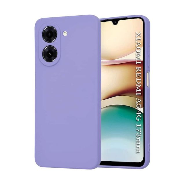 Techsuit Softflex Back Cover Σιλικόνης Μωβ (Redmi A5)