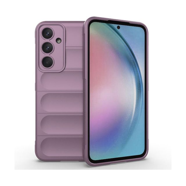 Techsuit Shield Back Cover Σιλικόνης Μωβ (Galaxy A55)