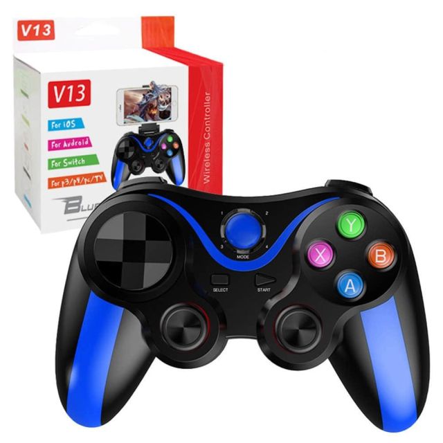 Techsuit V13 Ασύρματο Gamepad για Android / PC / PS3 / PS4 / Switch / iOS Μπλε