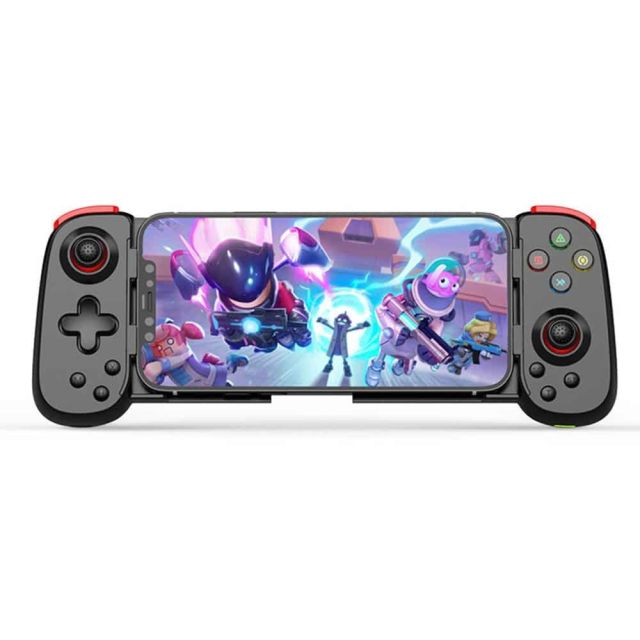 Techsuit D6 DP Ασύρματο Gamepad για Android / PC / PS3 / PS4 / Switch / iOS Μαύρο