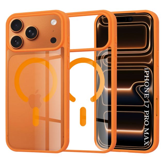 Techsuit Back Cover Σιλικόνης Πορτοκαλί (iPhone 17 Pro Max)