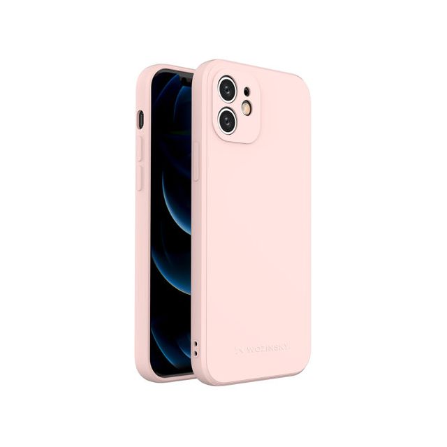 Θήκη Σιλικόνης iPhone 12 Ροζ Wozinsky