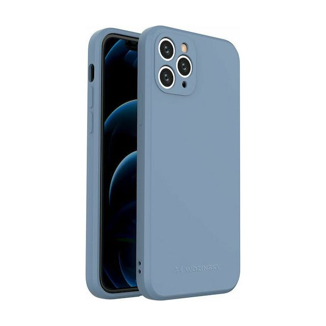 Wozinsky Color Back Cover Σιλικόνης Μπλε (iPhone 11 Pro)