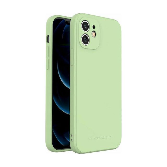 Wozinsky Color Back Cover Σιλικόνης Λαχανί (iPhone XS Max)