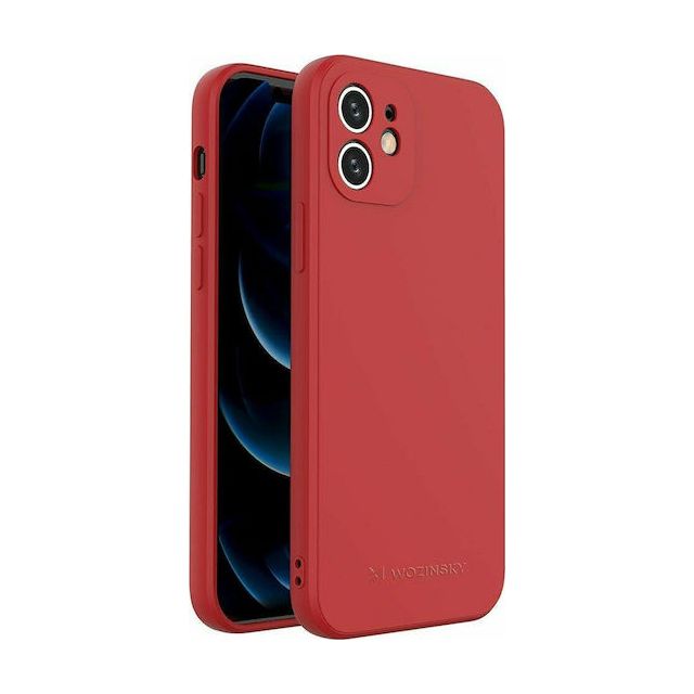 Wozinsky Color Back Cover Σιλικόνης Κόκκινο (iPhone XS Max)