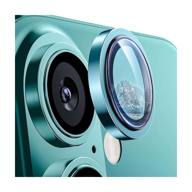 Lito Προστασία Κάμερας Tempered Glass Πράσινο για το iPhone 16, iPhone 16 Plus