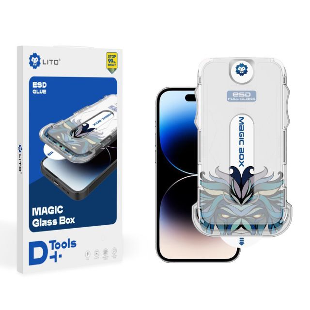Lito Magic Glass Box D+ Tools Tempered Glass (iPhone 13 Pro Max)