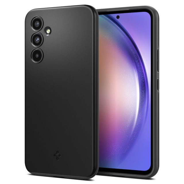 Spigen Thin Fit Back Cover Σιλικόνης Μαύρο (Galaxy A54)