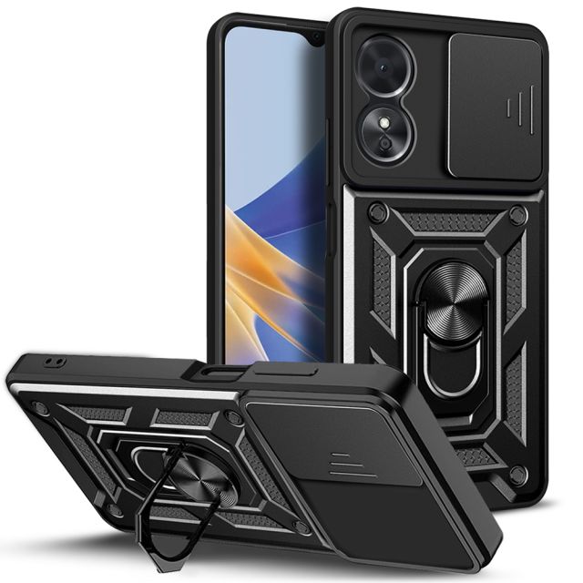 Techsuit Camshield Back Cover Μαύρο (Xiaomi Redmi Note 13 Pro+ - Techsuit CamShield Series)