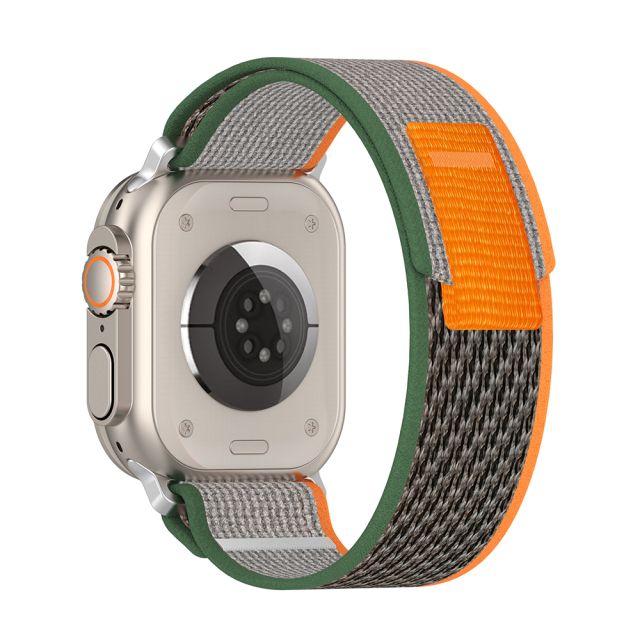 Techsuit Watchband W039 Λουράκι Υφασμάτινο Πράσινο (Apple Watch Ultra 49mm)