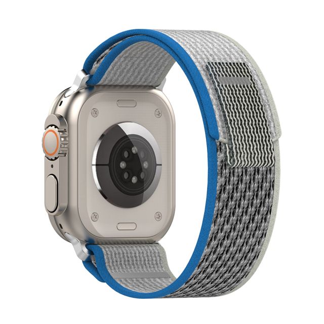 Techsuit Watchband W039 Λουράκι Υφασμάτινο Μπλε (Apple Watch Ultra 49mm)