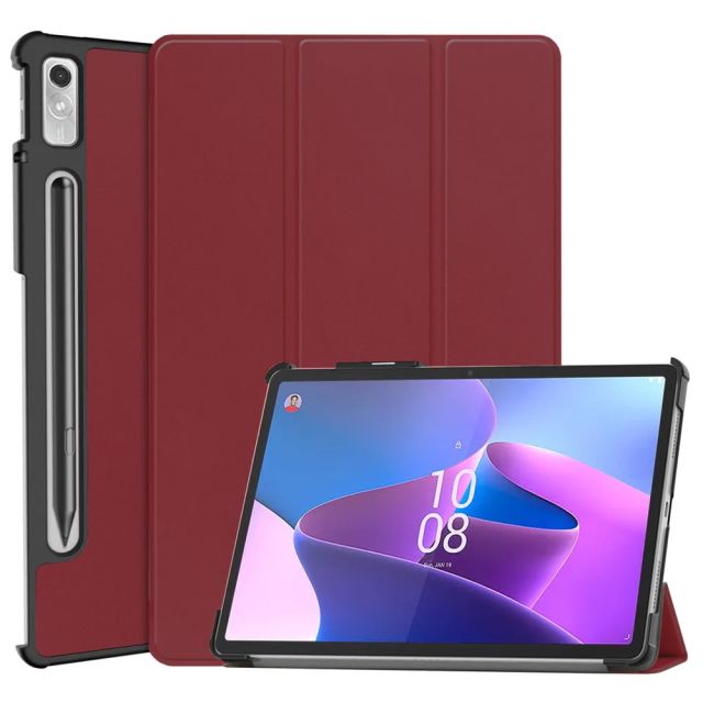 Techsuit Foldpro Flip Cover Δερματίνης Κόκκινο (Lenovo Tab P11 Pro (2nd Gen) 11.2")