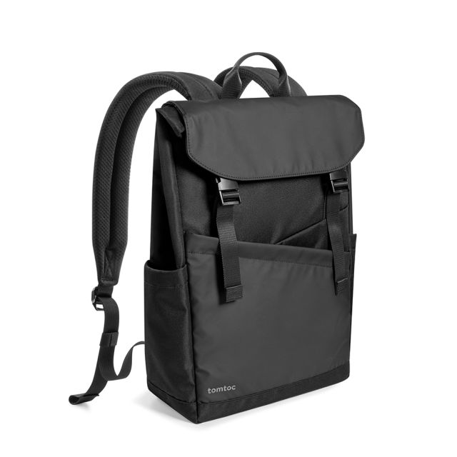 tomtoc Slash-A64 Flip Τσάντα Πλάτης για Laptop 16" σε Μαύρο χρώμα