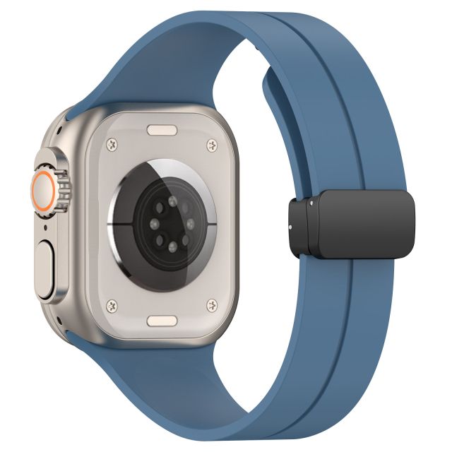 Techsuit Watchband (W011) Apple Watch 1/2/3/4/5/6/7/8/SE/SE 2/Ultra (42/44/45/49mm) Blue
