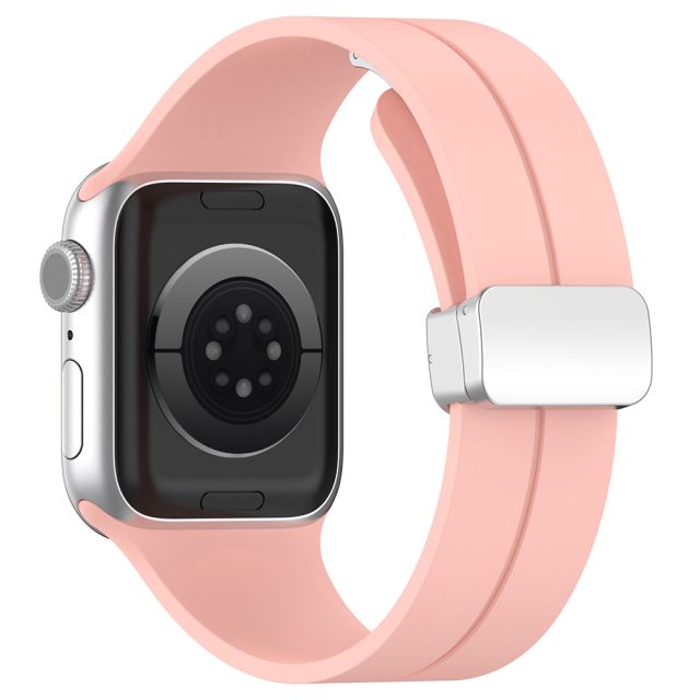 Techsuit Watchband (W011) Apple Watch 1/2/3/4/5/6/7/8/SE/SE 2/Ultra (42/44/45/49mm) Pink