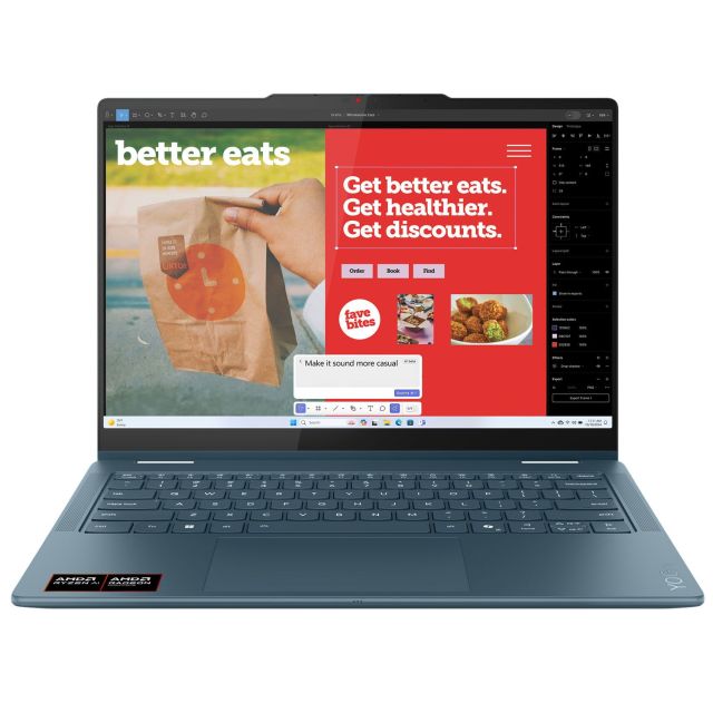 LENOVO YOGA PRO 7 14IRH8 14" | Grade Silver | Intel Core i7-13700H | 16GB | 1TBM2 | NVIDIA GeForce RTX 4050 | Blue