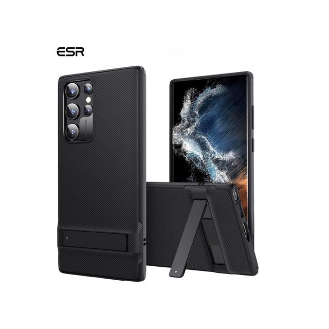 ESR Air Shield Boost Back Cover Σιλικόνης Μαύρο (Galaxy S22 Ultra 5G)