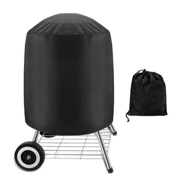 Techsuit Grill Cover Waterproof and UV Resistant, 600D Oxford Fabric, PC, 71 x 73cm, XS Size - Black