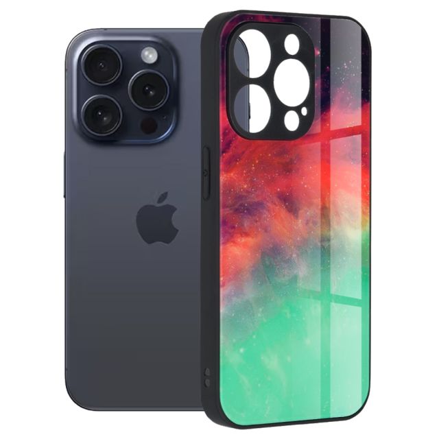 Techsuit Glaze Series Back Cover (iPhone 15 Pro)