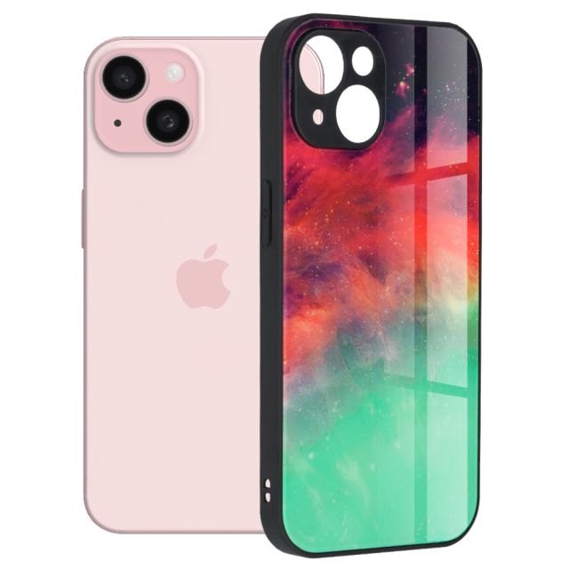 Techsuit Glaze Series Back Cover (iPhone 15)