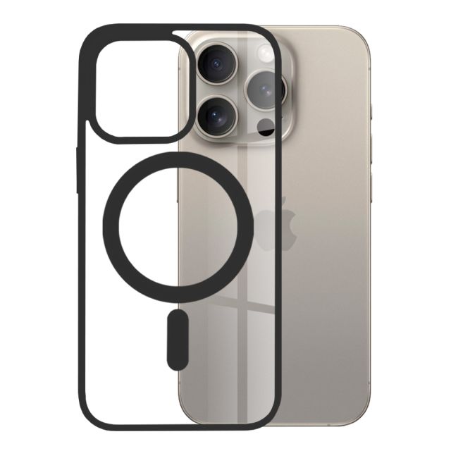 Techsuit Προστατευτική Back Cover Μαύρο (iPhone 15 Pro Max)