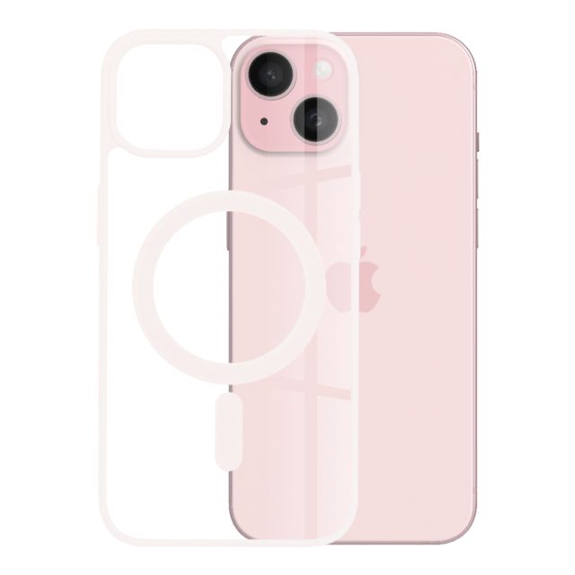 Techsuit Pro Back Cover Ροζ (iPhone 15)