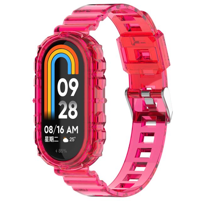 Techsuit Watchband W017 Λουράκι Ροζ (Xiaomi Smart Band 8)