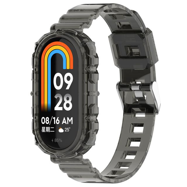 Techsuit Watchband W017 Λουράκι Μαύρο (Xiaomi Smart Band 8)