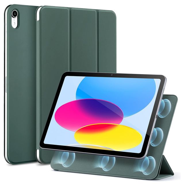 ESR Rebound Magnetic Flip Cover Δερματίνης Forest Green (iPad 2022 10.9'')